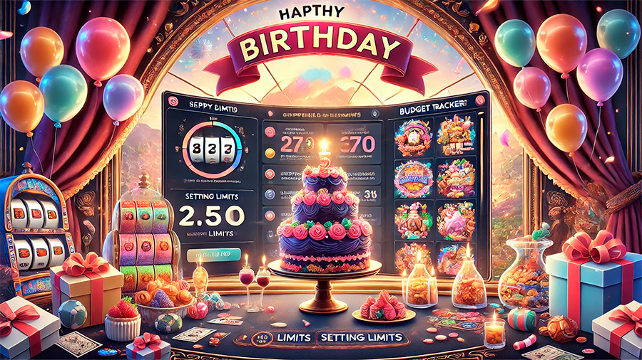 Don`t forget to gamble responsibly on your birthday!