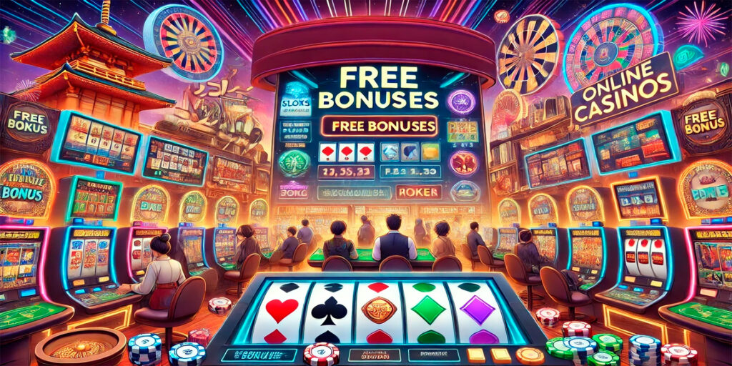 Online Casino Free Bonuses